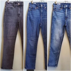 GAP 3-Piece High-Rise Jeans Bundle